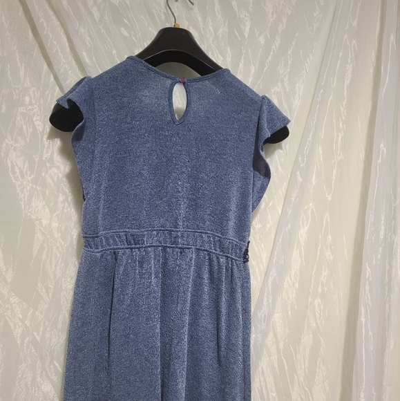 Monteau Girl I Women's Cute Little Blue Dress - Picture 3 of 4